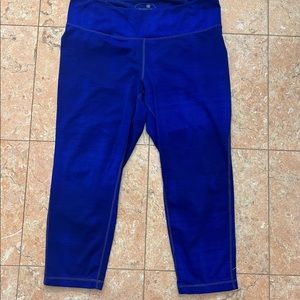 🔥 Tangerine cropped athletic leggings